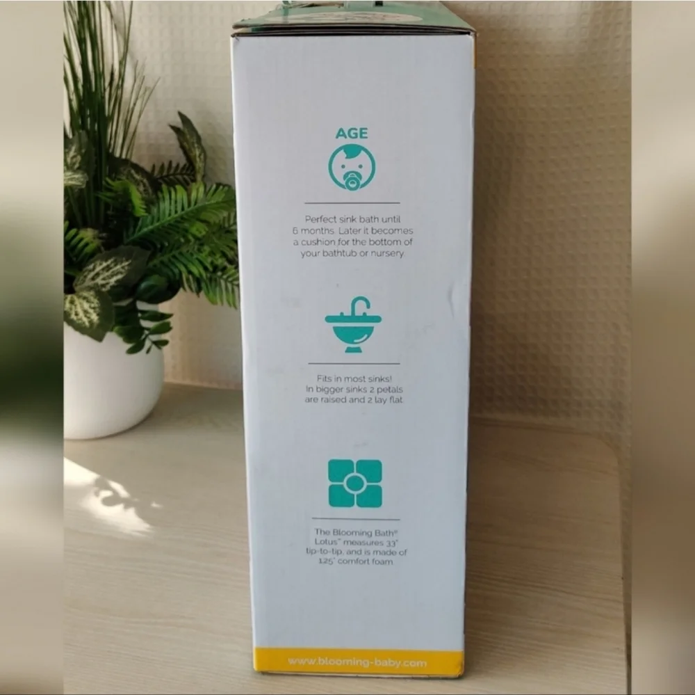 Blooming Bath Lotus Premium Plush Spa Bath For Your Sink